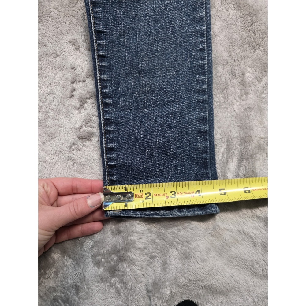 Jessica Simpson Jeans Women 4/27 Blue‎ High Rise Skinny  Denim Pants - Picture 4 of 12